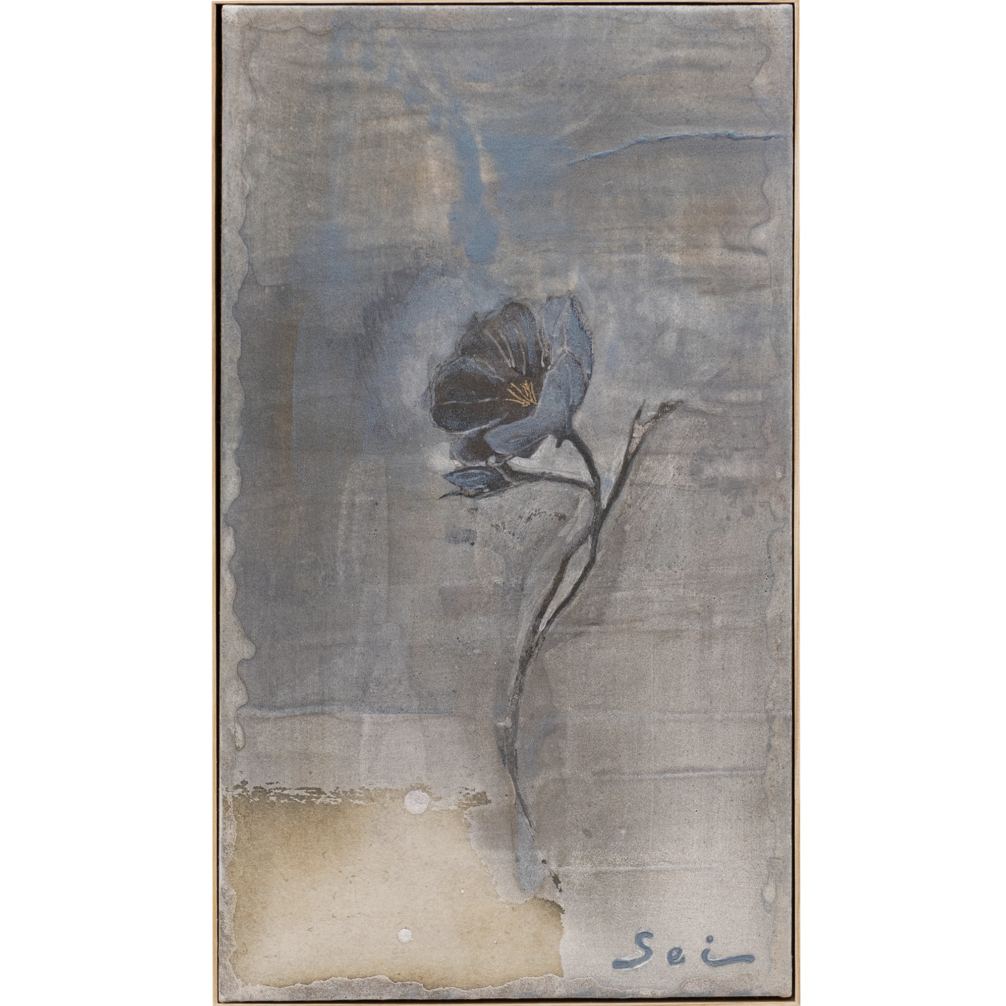 オリジナル日本画 Original Nihonga Painting by Murano Sei, MORK Gallery Bangkok