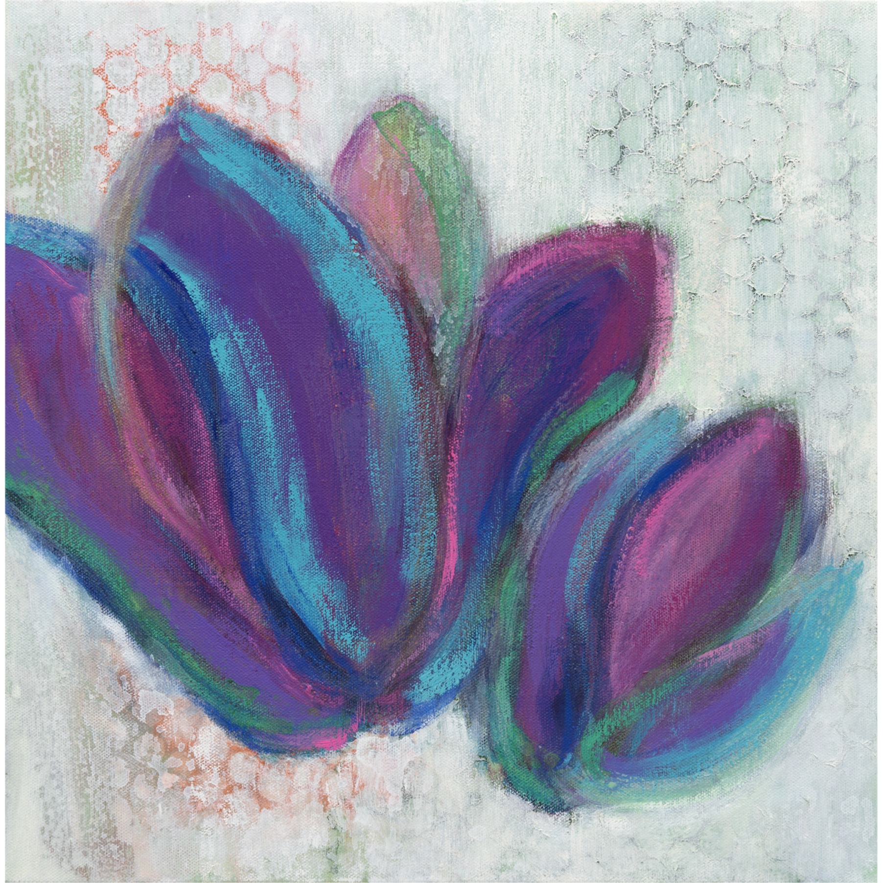 オリジナル油絵 Original oil painting, Miki Tatabe, MORK Gallery Bangkok